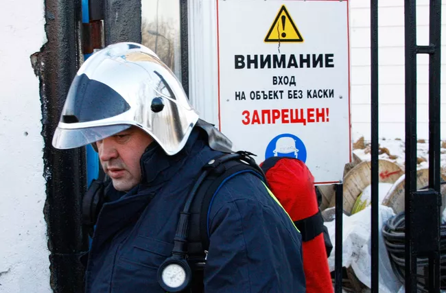 Пожар в комплексе Банная усадьба в Москве локализован