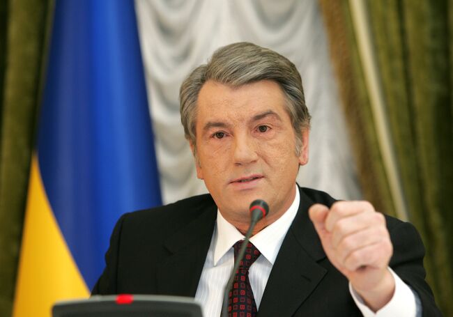 Президент Украины Виктор Ющенко. Архив