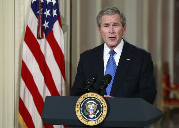 Последнее обращение Джорджа Буша к стране кажется не очень интересным после его происходившее на этой же неделе пресс-конференции