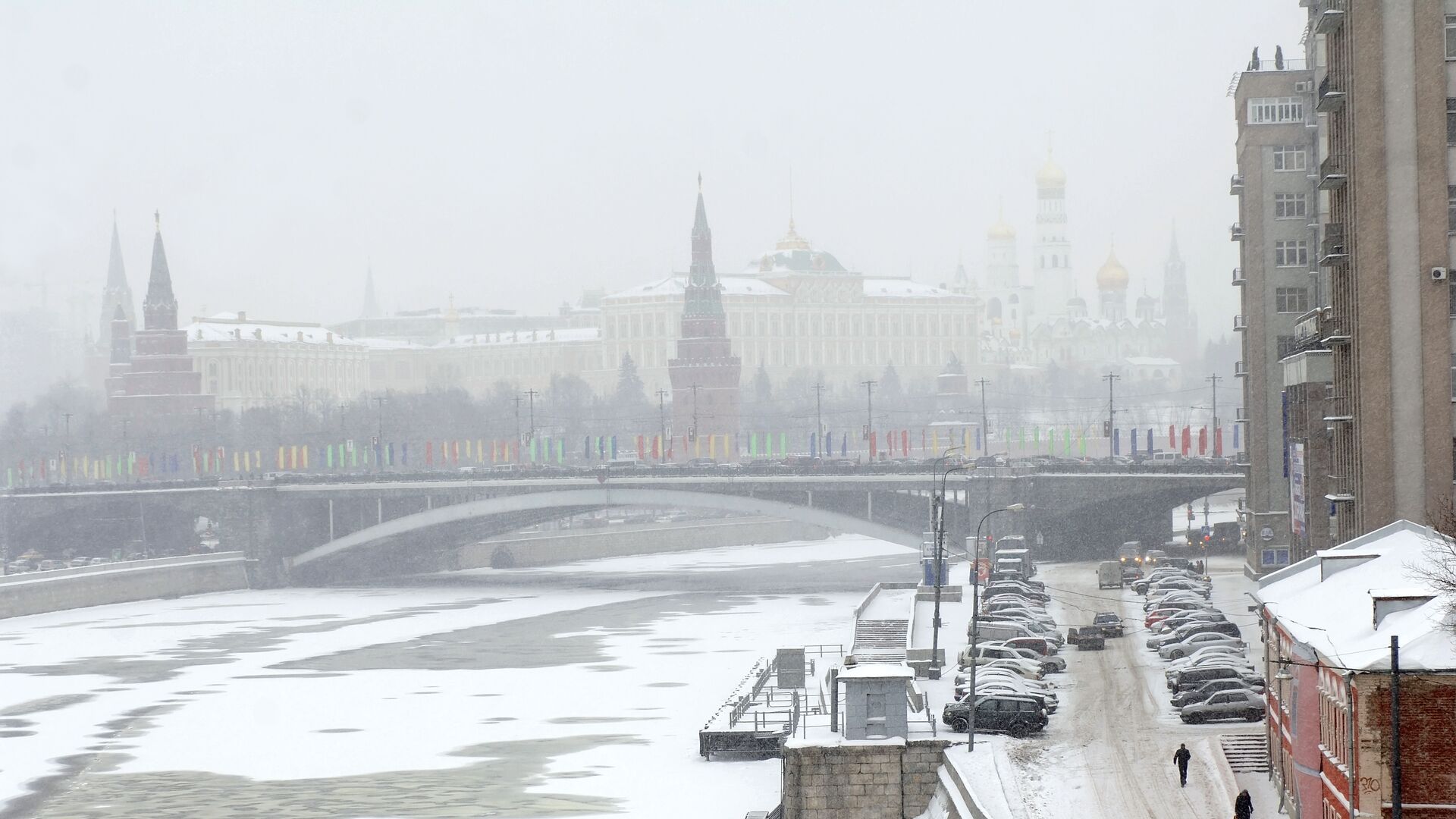 Зимний вид Москвы - РИА Новости, 1920, 03.01.2023