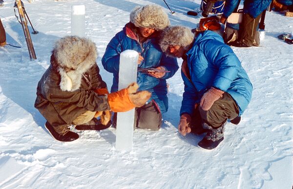 Участники арктической экспедиции 