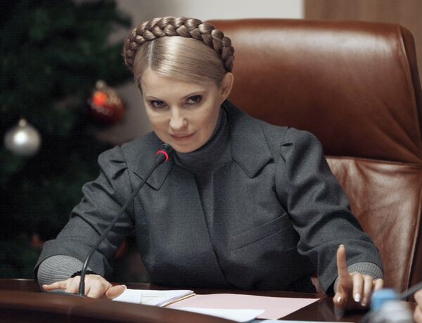 премьер Украины Юлия Тимошенко