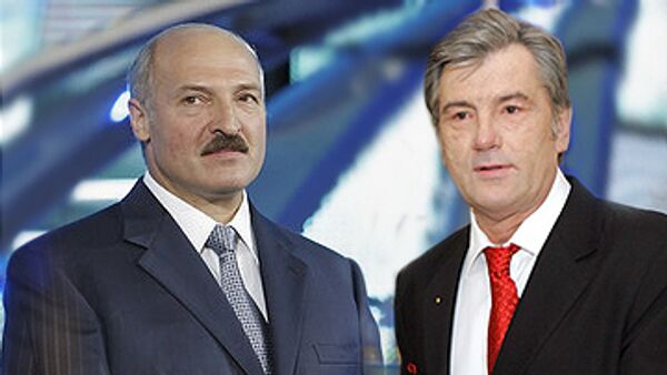 Ющенко и Лукашенко обсудят границу, торговлю, энергетику