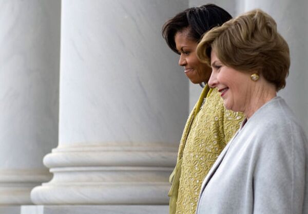 Первая леди США, Мишель Обама и Лора Буш