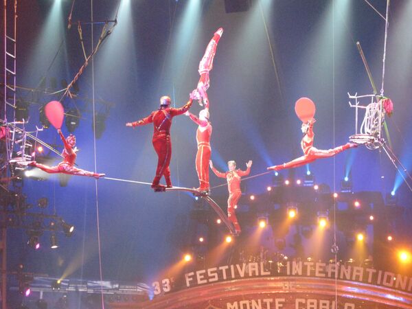 Канатоходцы Игоря Чижова (цирк на Проспекте Вернадского) - серебряный клоун фестиваля
