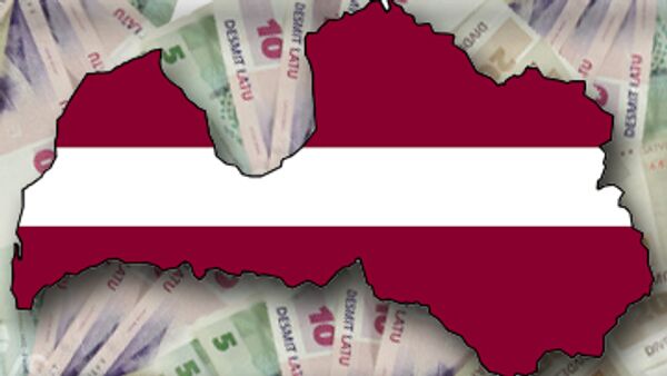 ВВП Латвии в четвертом квартале 2008 года упал на 10,5%
