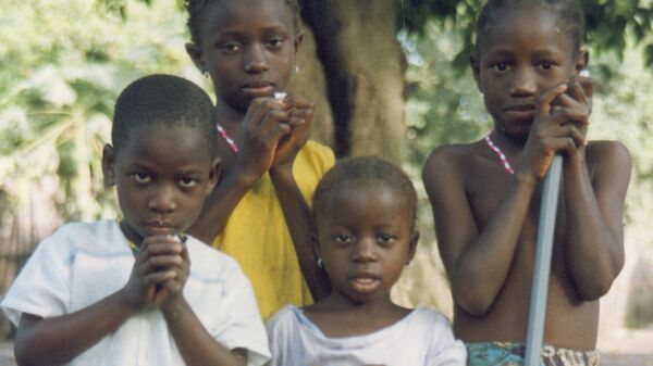 Дети в Африке. Архивное фото