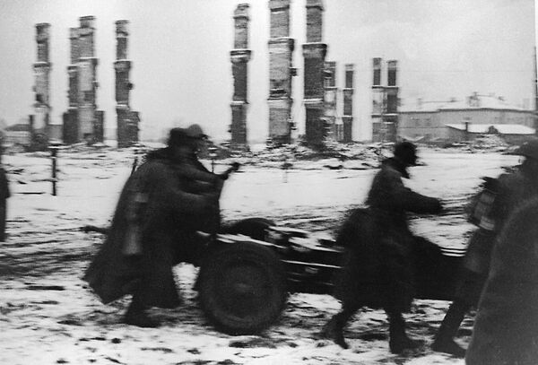 В дни блокады Ленинграда