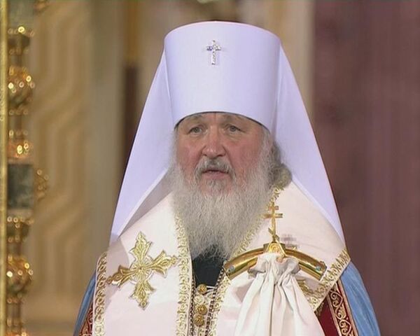 Речь нареченного патриарха Кирилла после избрания