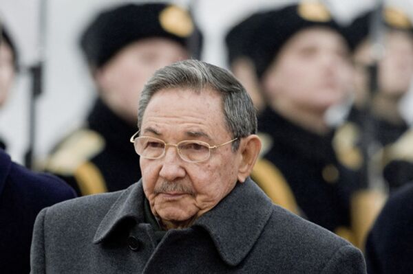 Председатель Государственного Совета и Совета министров Республики Куба Рауль Кастро