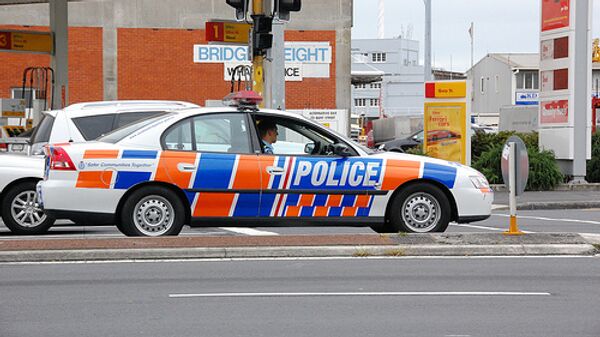 Полицейская машина в Новой Зеландии