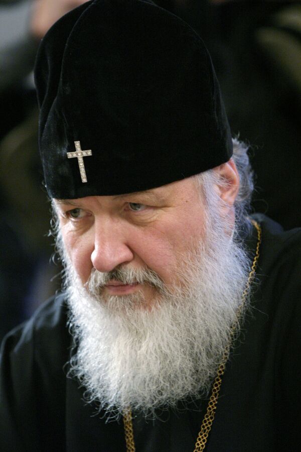 Новоизбранный патриарх Кирилл