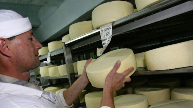 Производство сыра. Архив