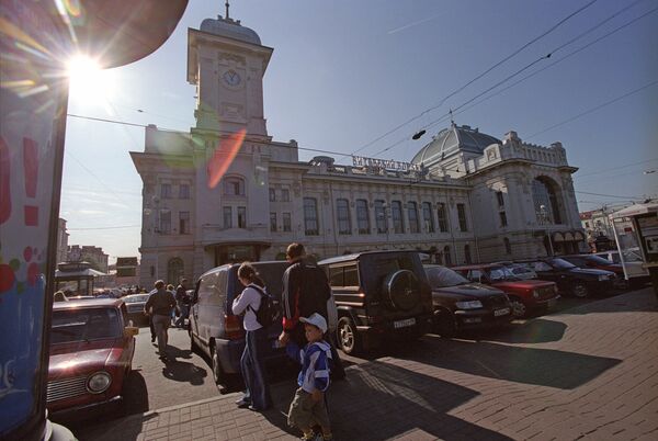 Витебский вокзал (Царскосельский) был построен в 1904 году одновременно с первой железной дорогой России - из Петербурга в Царское село. Архив
