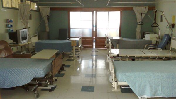 Больничная палата, архивное фото