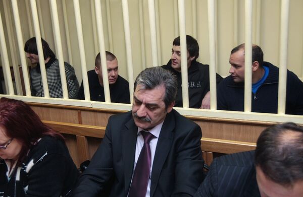 Во время заседания Московского окружного суда по делу об убийстве Политковской