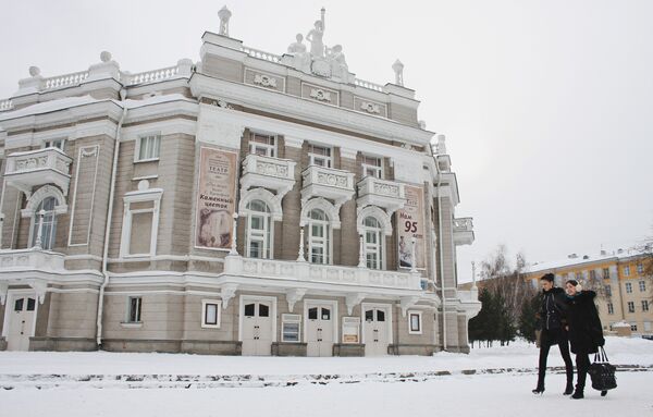 Театр оперы и балета. Екатеринбург.
