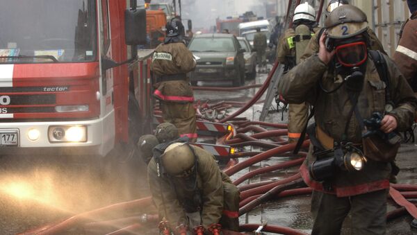 Пожар в административном здании ОАО РЖД в центре Москвы, возникший в ночь на понедельник, потушен