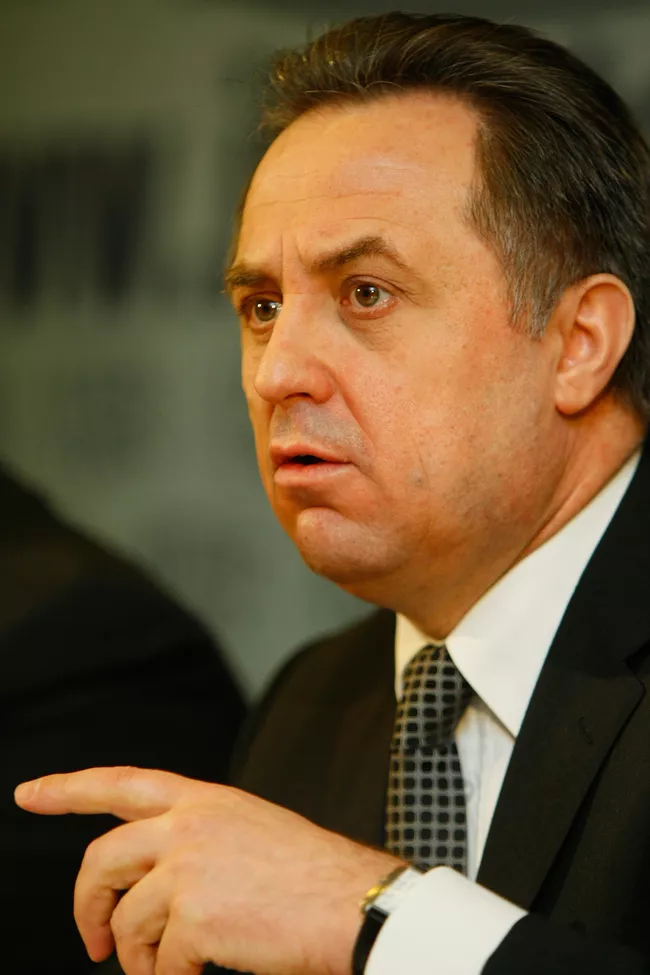 Министр спорта, туризма и молодежной политики РФ Виталий Мутко