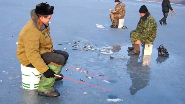 Спасатели сняли 46 рыбаков с льдины около Жигулевской ГЭС