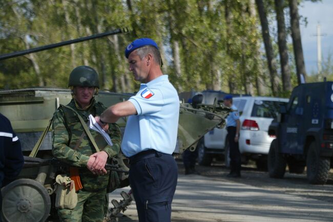 Вывод миротворческих сил. Архив