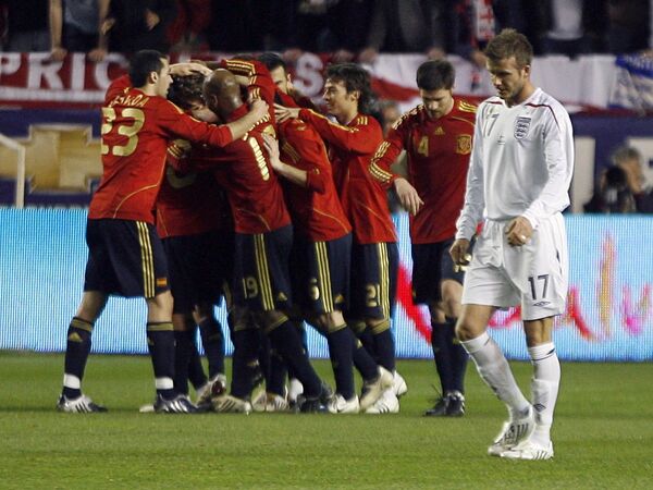 Товарищеский матч Испания - Англия