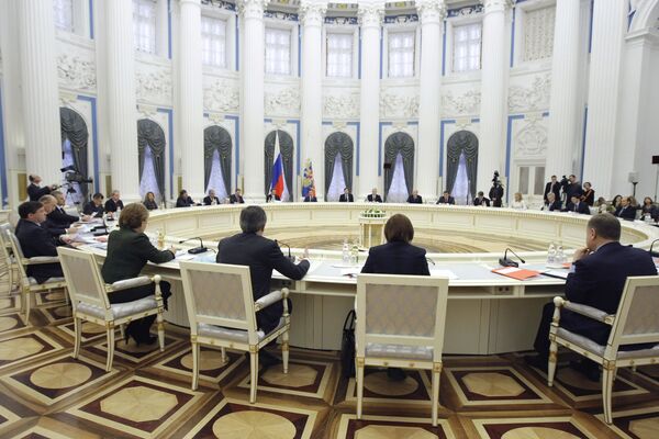 Президент РФ Д. Медведев провел заседание Совета по развитию информационного общества в РФ