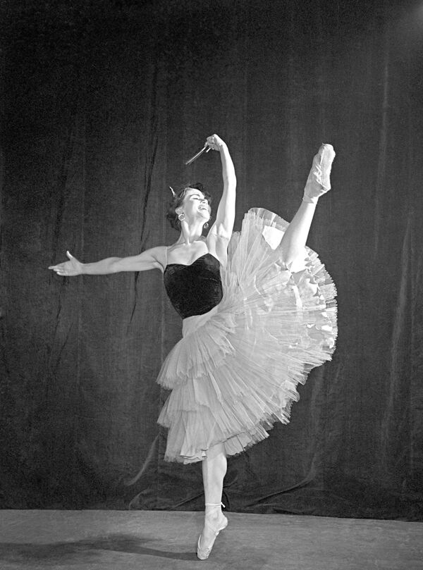 Н.Кургапкина в сцене из балета Л.Минкуса Дон Кихот