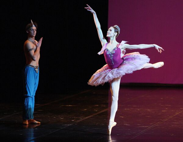 Ульяна Лопаткина в сцене из балета Корсар Мариуса Петипа