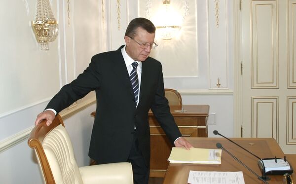Первый заместитель председателя правительства РФ Виктор Зубков