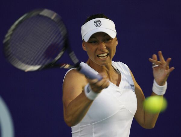 Российская теннисистка Вера Звонарева