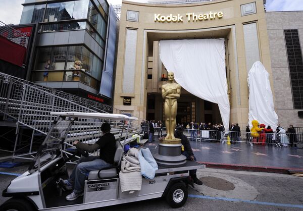 Подготовка к церемонии вручения премий Оскар в Лос-Анджелесе