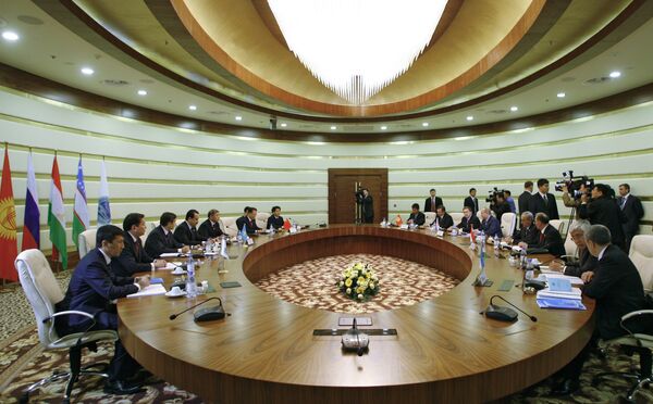 Заседание Совета глав правительств государств-членов ШОС