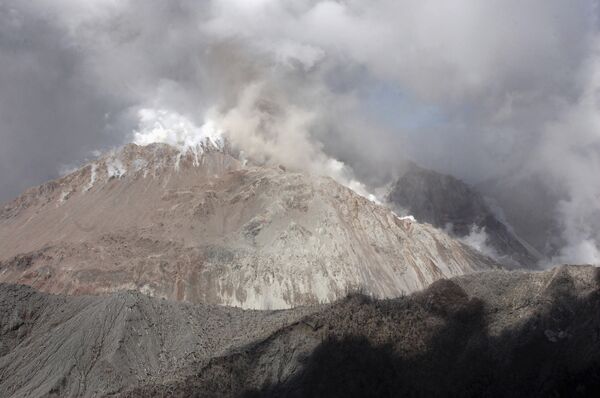 Извержение вулкана Чайтен на юге Чили