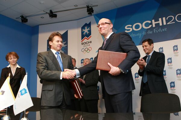 ОАО НК Роснефть стало генеральным партнером 22 Олимпийских зимних и 11 Паралимпийских зимних игр 2014 года в Сочи