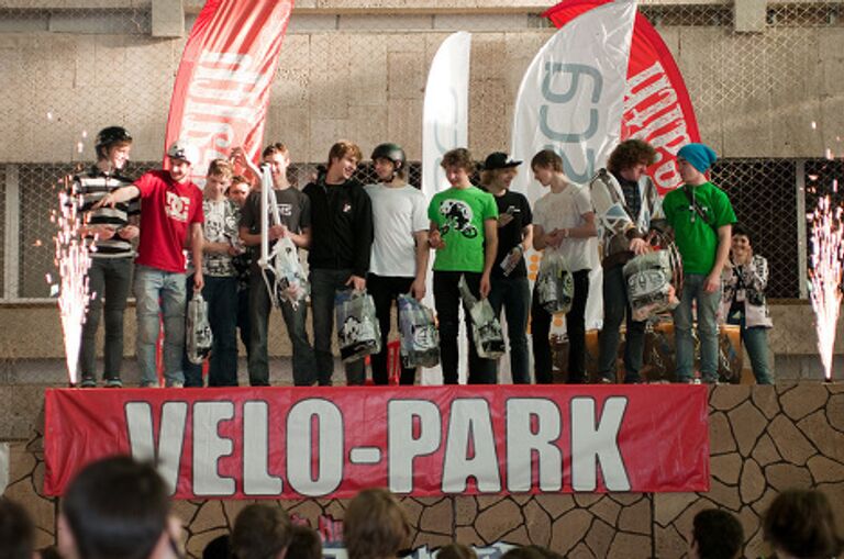 Мастера MTB и BMX на выставке «Велопарк 2009»