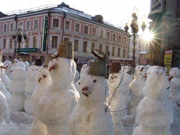 В Риге поселят самого большого в Европе снеговика