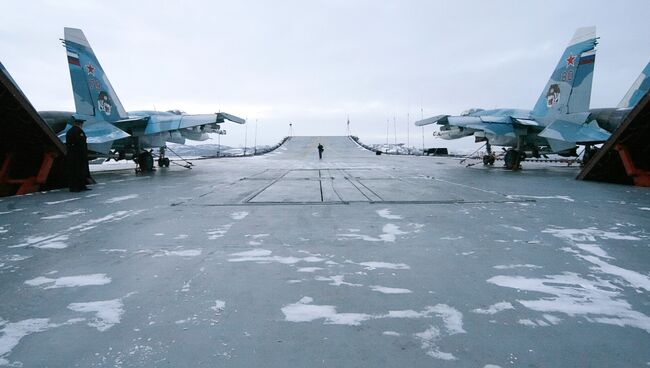 Российский авианосец будущего будет атомным и иметь водоизмещение до 60 тыс тонн - ОСК