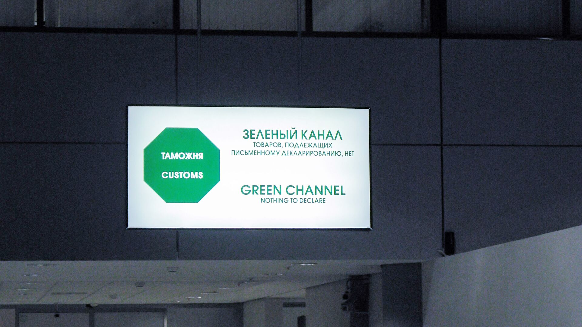 Зеленый канал в аэропорту Шереметьево -1 - РИА Новости, 1920, 15.09.2022