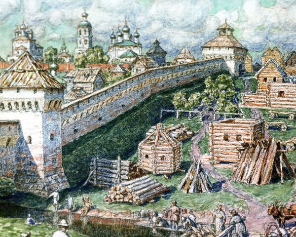 Подземный музей: москвичам покажут древнюю стену Белого города