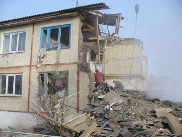 Взрыв бытового газа в жилом доме в селе Воздвиженка Приморского края