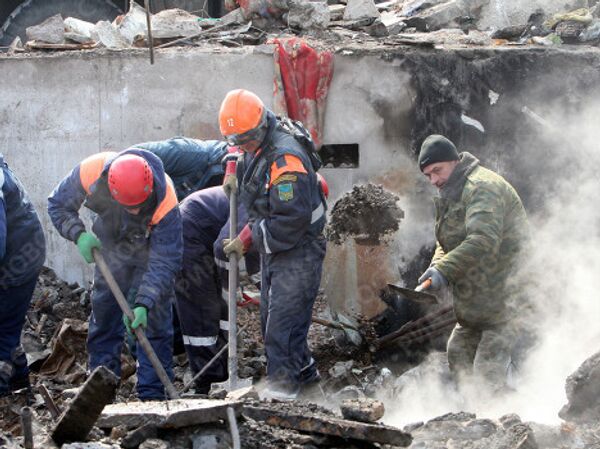 Взрыв газа в жилом доме в Приморье