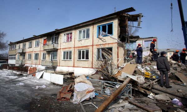 На месте взрыва в жилом доме в Приморье завершены спасательные работы