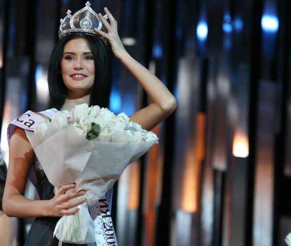 Победительница национального конкурса красоты Мисс Россия — 2009 София Рудьева из Санкт-Петербурга