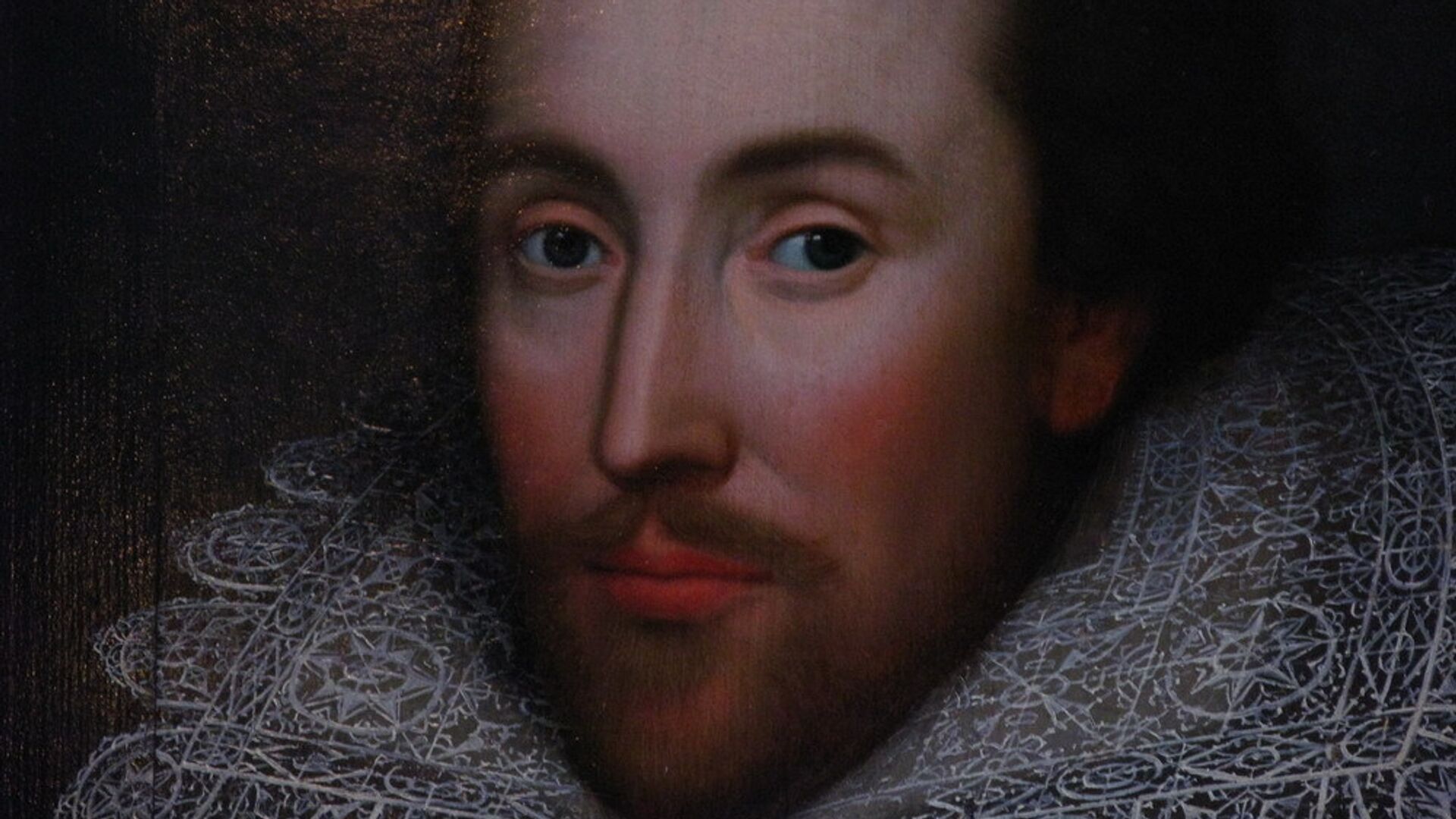 Единственный известный на сегодняшний день прижизненный портрет Шекспира. Архив - РИА Новости, 1920, 23.04.2016