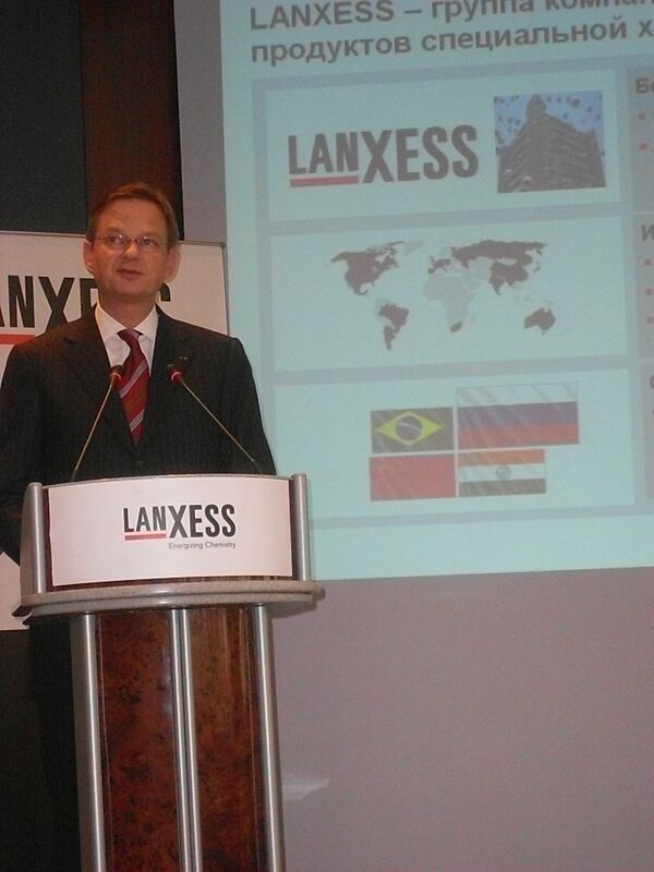 Председатель Совета директоров концерна LANXESS Аксель Клаус Хайтман