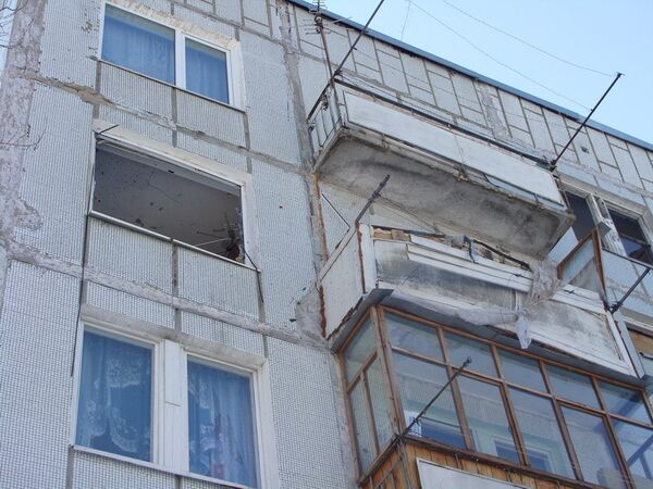 Взрыв в жилом доме в Хабаровске