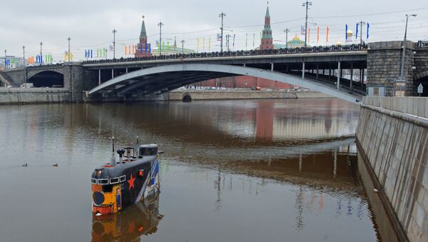 Большой каменный мост на Москве-реке. Архив