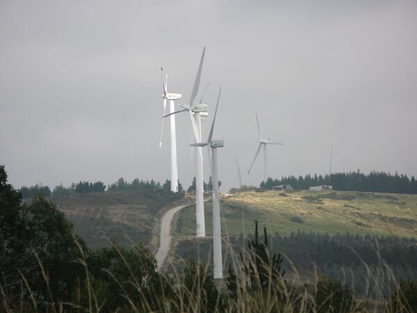 Эксперементальный парк ветряной энергии Сотовенто (Галисия)