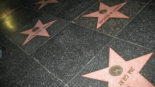 Аллея звезд в Голливуде, архивное фото